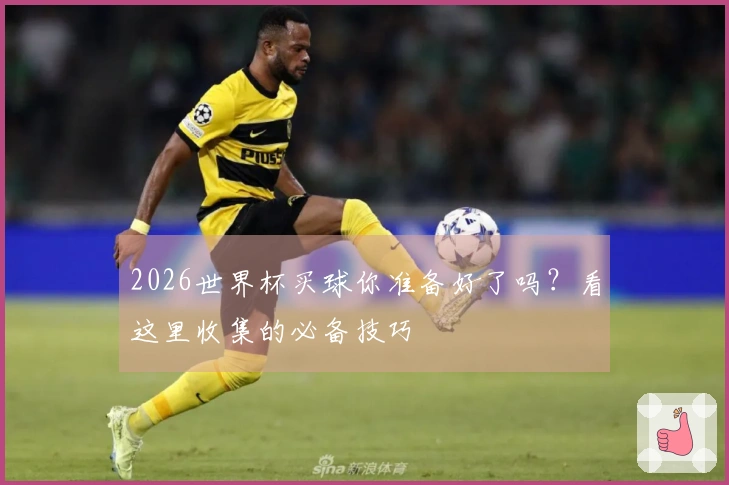 2026世界杯买球你准备好了吗?看这里收集的必备技巧